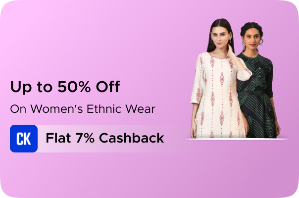 W for Woman: Upto 50% off on Women's Ethnic Wear + Flat 7% CashKaro Cashback